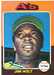 1975 Topps Mini Baseball Cards      607     Jim Holt